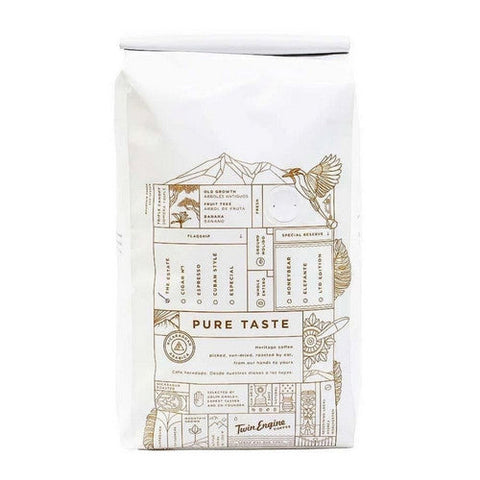 Twin Engine Coffee, Organic Estate Dark Ground Coffee, 2.2 Lbs Twin Engine Coffee