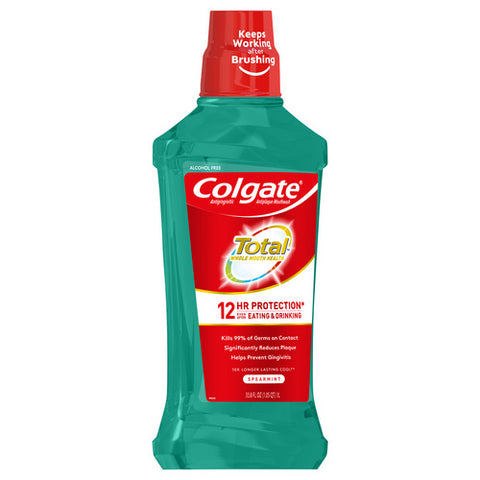 Colgate, Total Antigingivitis Antiplaque Mouthwash, 33.8 Oz (Case Of 6)