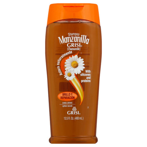Grisi, Manzanilla Cleansing Shampoo With Chamomile Extract, 13.5 Oz