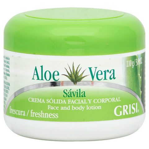 Grisi, Aloe Vera Face Cream And Body Lotion, 3.8 Oz