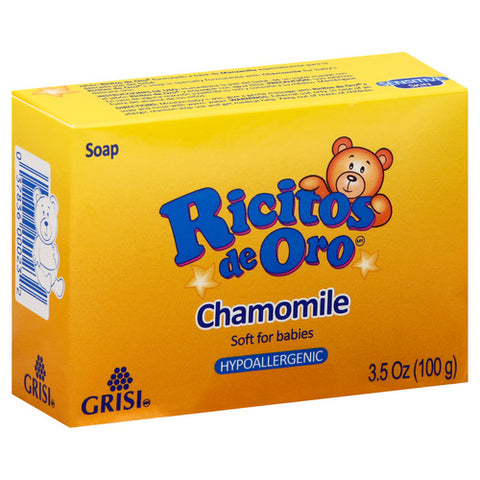 Grisi, Ricitos De Oro Chamomile Baby Soap With Chamomile, 3.5 Oz