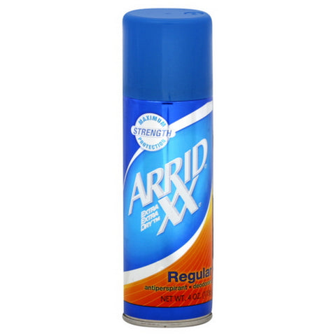 Arrid, XX Extra Dry Aerosol Antiperspirant Deodorant, 4 Oz (Case Of 4)