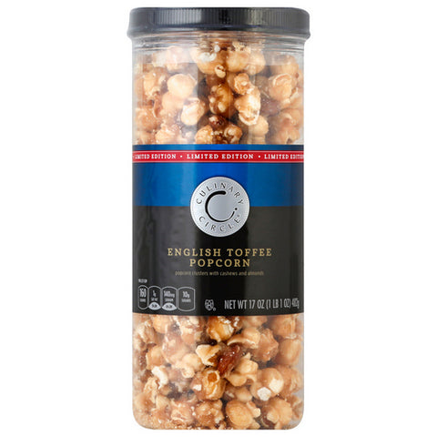Culinary Circle, English Toffee Popcorn, 17 Oz (Case Of 6)