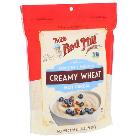 Bobs Red Mill, Cereal Creamy Wheat Farin, 24 Oz (Case Of 4)