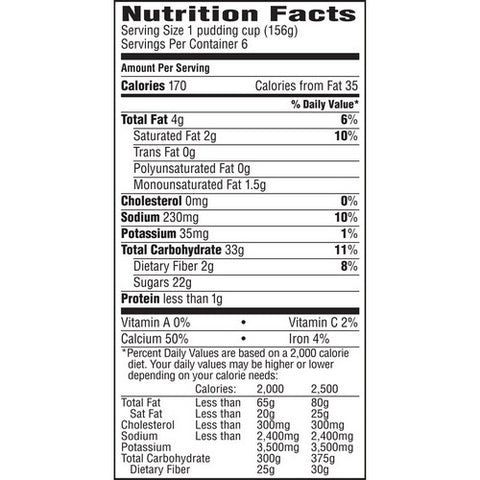 Snack Pak, Butterscotch Pudding Super, 33 Oz (Case Of 8)