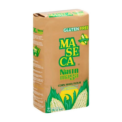 Maseca, Nixtamasa Corn Masa Flour Gluten Free, 4 Lb (Case Of 10)