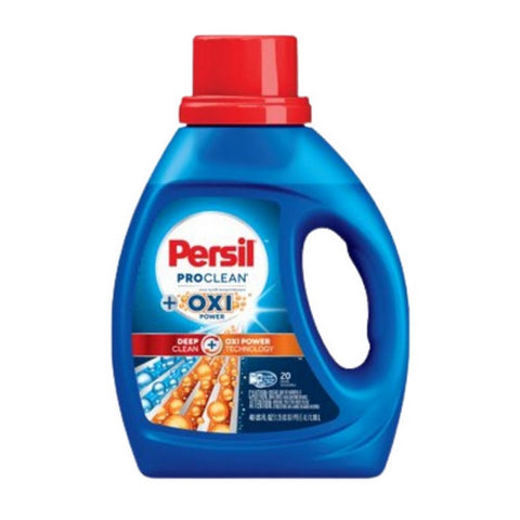 Persil, Pro Clean Plus Oxi Power Liquid Detergent, 40 Oz (Case Of 6)