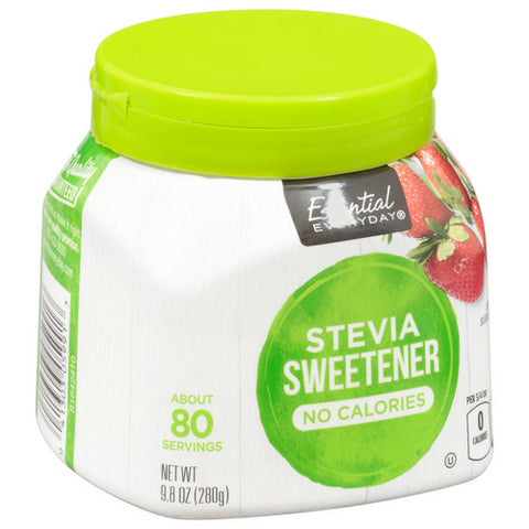 Essential Everyday, Stevia Sweetener No Calories, 9.8 Oz (Case Of 12)