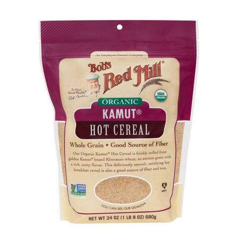 Bobs Red Mill, Organic Kamut Hot Cereal, 24 Oz (Case Of 4)