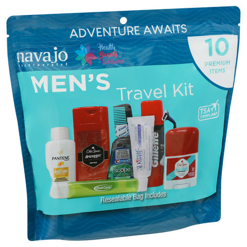 Navajo, Men's Adventure Awaits Travel Kit, 1 Count (Case Of 8)