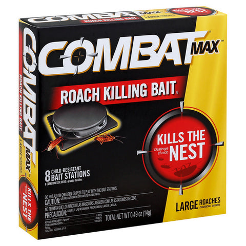 Combat, Max Roach Killing Bait Stations, .49 Oz (Case Of 12)