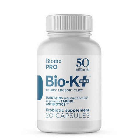 Bio-kPlus, Biome Pro 50 Billion CFU Capsules, 20 Count Bio-kPlus