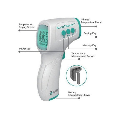 Care4U, Infrared Forehead Thermometer, 1 Count Care4U