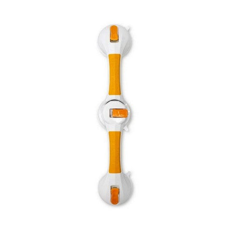 McKesson, Rotating Suction-Cup Grab Bar White Yellow Plastic, 3 Count McKesson