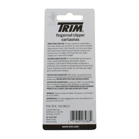 Trim, Easy Hold Fingernail Clipper, 1 Count Trim