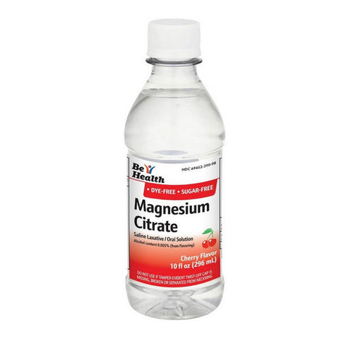 Magnesium Citrate Cherry 10 Oz by Be Health