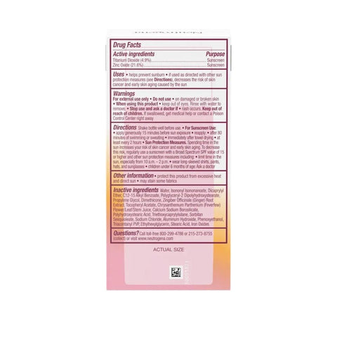 Neutrogena, Purescreen + Invisible Daily Defense Mineral Sunscreen SPF 30, 1.4 Oz Neutrogena