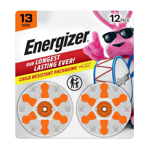Hearing Aid Batteries Size 13 16 Count by Energizer