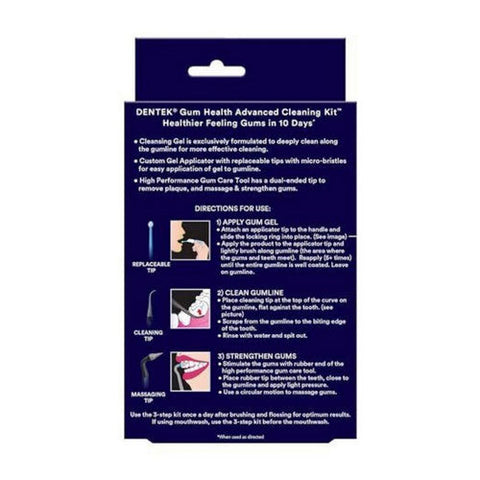 Dentek, Gum Health Advanced Cleaning Kit, 1 Count Dentek