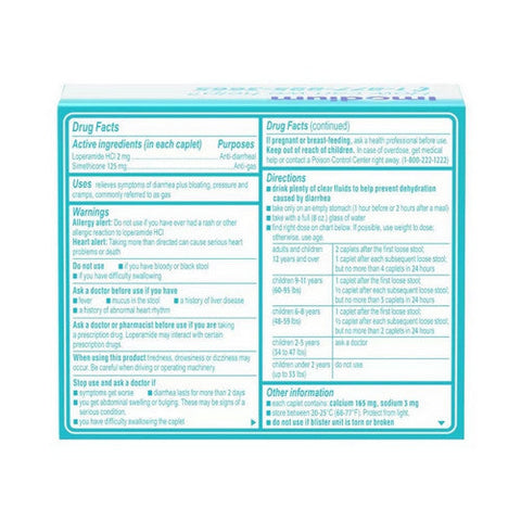 Imodium, Multi Symptom Relief Caplets, 24 Count Imodium