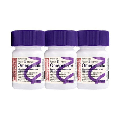 Foster And Thrive, Omeprazole Delayed Release Tablets, 20 Mg, 42 Tabs Foster And Thrive