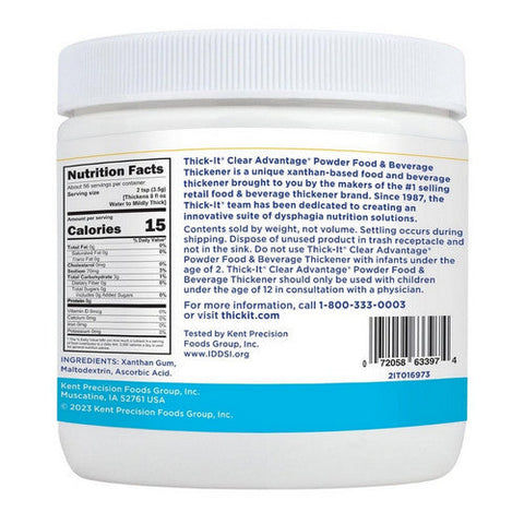 Thick-It, Clear Advantage Food And Beverage Thickener Powder, 7.24 Oz Thick-It