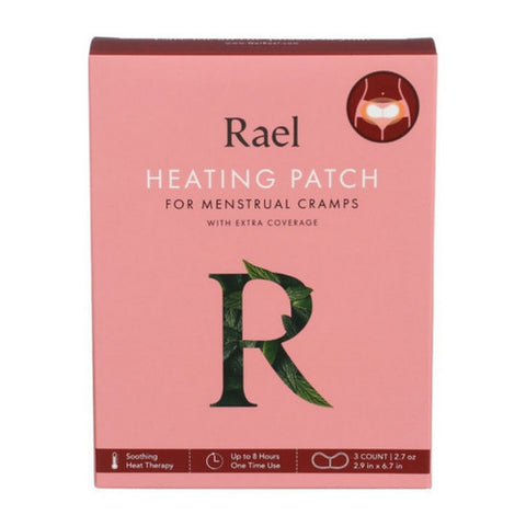 Heating Patch for Menstrual Cramps With Extra Coverage 3 Count by Rael