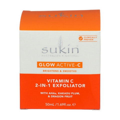 2-In-1 Exfoliator Glow 1.69 Oz by Sukin