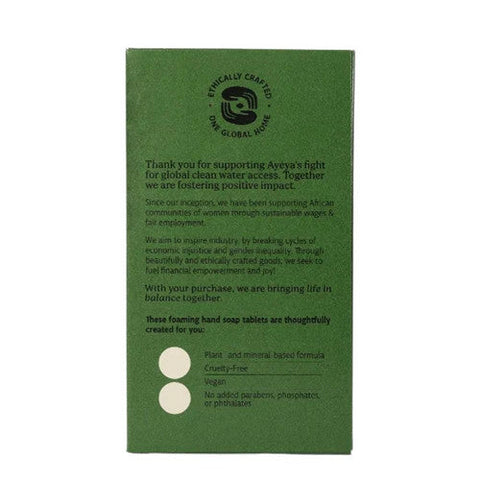 Ayeya, Foaming Hand Soap Peppermint Plus Eucalyptus, 0.28 Oz Ayeya