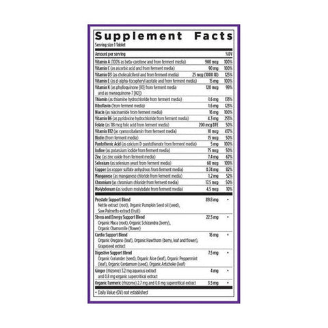 New Chapter, One Daily Every Man's Multivitamin 40 Plus, 30 Count New Chapter