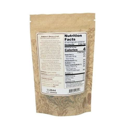 Celebration Herbals, Organic Skullcap Herb, 40 Grams Celebration Herbals