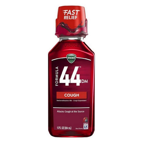 VapoCool 44DM Cough Berry Flavor 12 Oz by Gillette