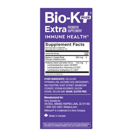 Bio-kPlus, Extra Probiotics For Immune Health, 60 Count Bio-kPlus