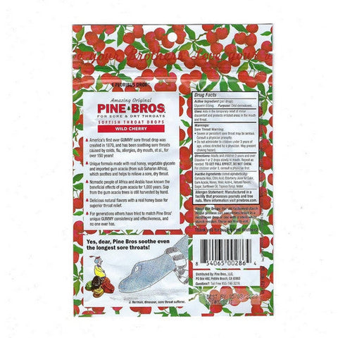 Pine Bros., Sore Throat Softish Drops Wild Cherry, 30 Count Pine Bros.