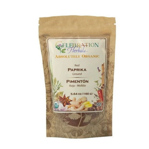 Celebration Herbals, Organic Paprika Red Powder, 16 Oz Celebration Herbals