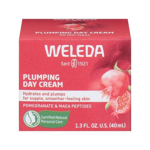Plumping Day Cream Pomegranate And Maca Peptides 1.3 Oz by Weleda