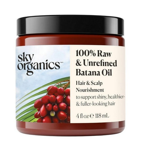 Batana Oil 100% Raw And Unrefined 4 Oz by Sky Organics