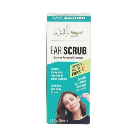 Adult Ear Scrub 2 Oz by Wallys Natural Products