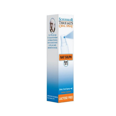 Nat Sulph 6X Water Eliminator 30 Ml by Schuessler Tissue Salts