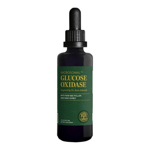 Glucose Oxidase With Bee Pollen And Raw Honey 2 Oz by Global Healing Center