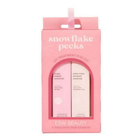 Snowflake Pecks Lip Treatment Kiss Kit 1 Kit by ESW Beauty