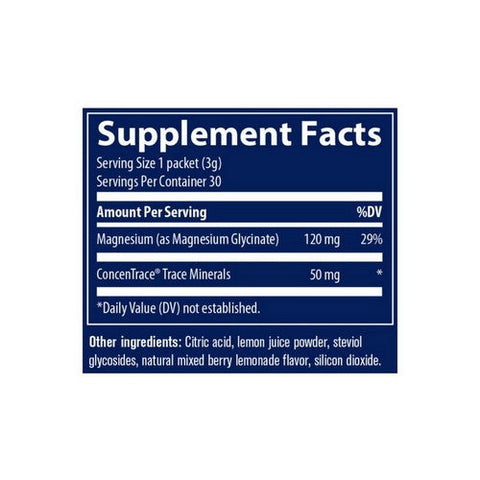 Trace Minerals, Magnesium Glycinate Stick Pak Orange Dream, 120 Mg, 30 Count Trace Minerals