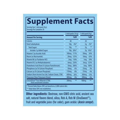 Trace Minerals, Hydro Pak Sport Watermelon, 30 Count Trace Minerals