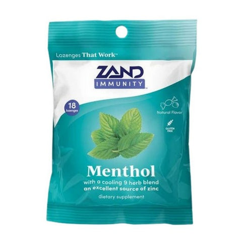 Menthol Lozenges 18 Count by Zand