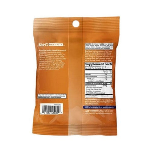 Zand, Orange C Lozenges, 18 Count Zand