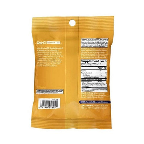 Zand, Lemon Honey Lozenges, 1.69 Oz Zand