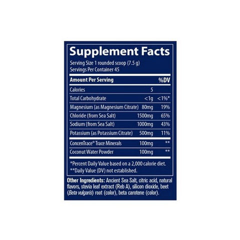 Trace Minerals, ZeroLyte Canister Watermelon, 328 Grams Trace Minerals