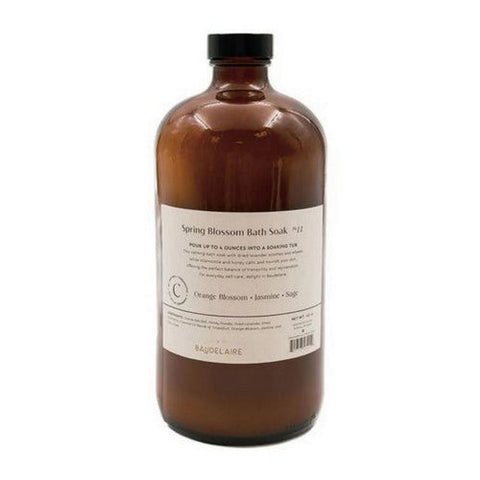 Baudelaire, Calming Spring Blossom Bath Soak, 40 Oz Baudelaire