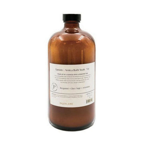 Baudelaire, Purifying Epsom + Arnica Bath Soak, 40 Oz Baudelaire