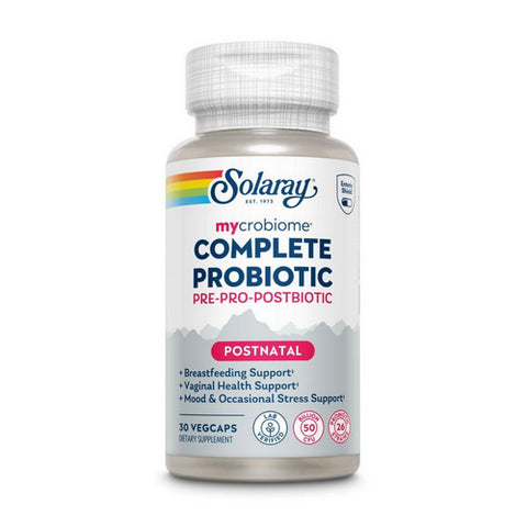 Mycrobiome Complete Probiotic Postnatal 30 Veg Caps by Solaray